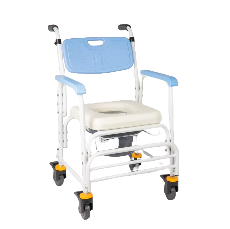 便器椅 便盆椅 沐浴椅 均佳 JCS-205 鋁合金附輪 不可收合