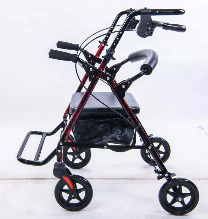 帶輪型助行車(助行椅) 均佳 JK-006 健步車 助步車 鋁合金四輪助行車 推車型