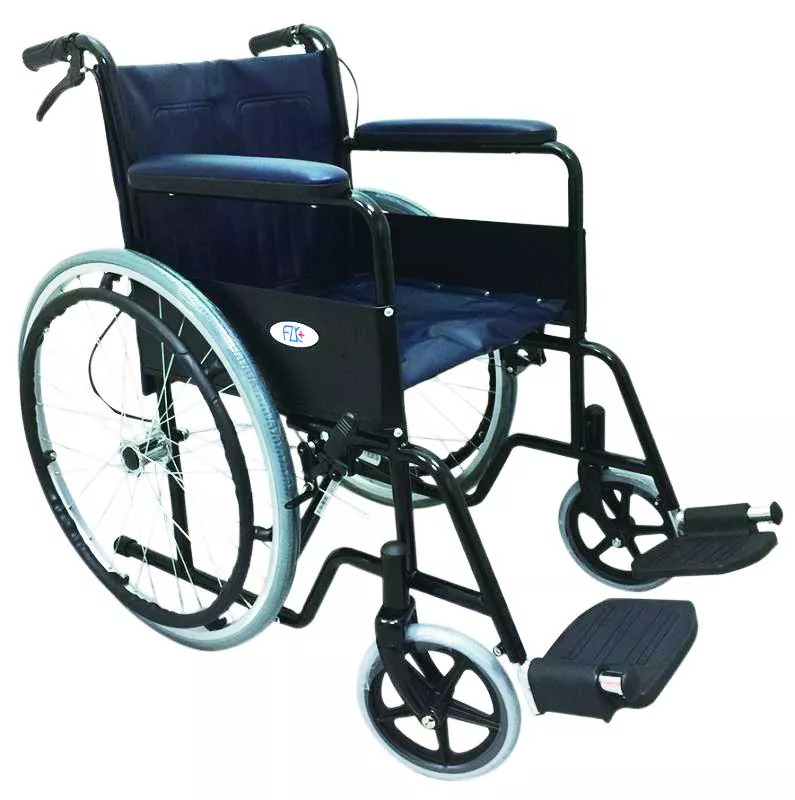 輪椅A款 鐵製 雙煞 烤漆 富士康 FZK-106