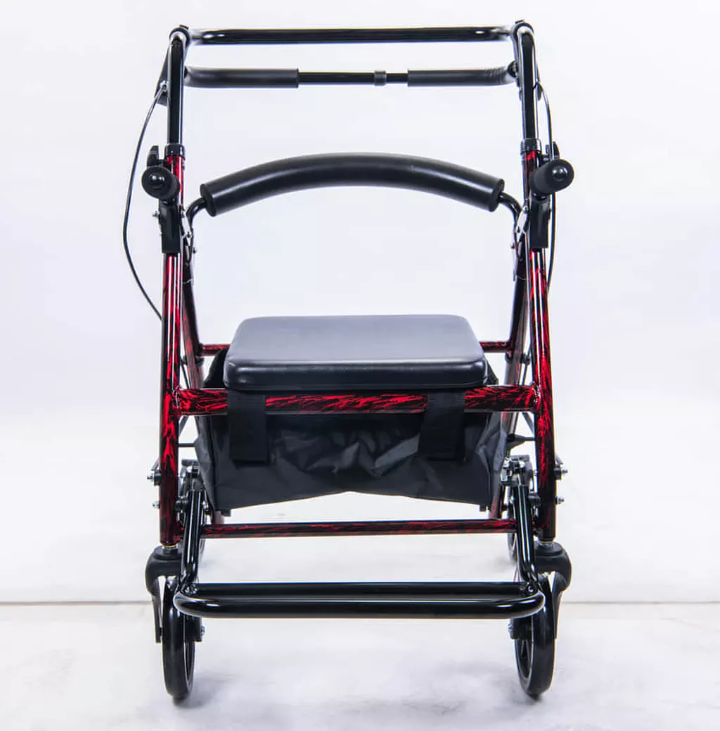 帶輪型助行車(助行椅) 均佳 JK-006 健步車 助步車 鋁合金四輪助行車 推車型