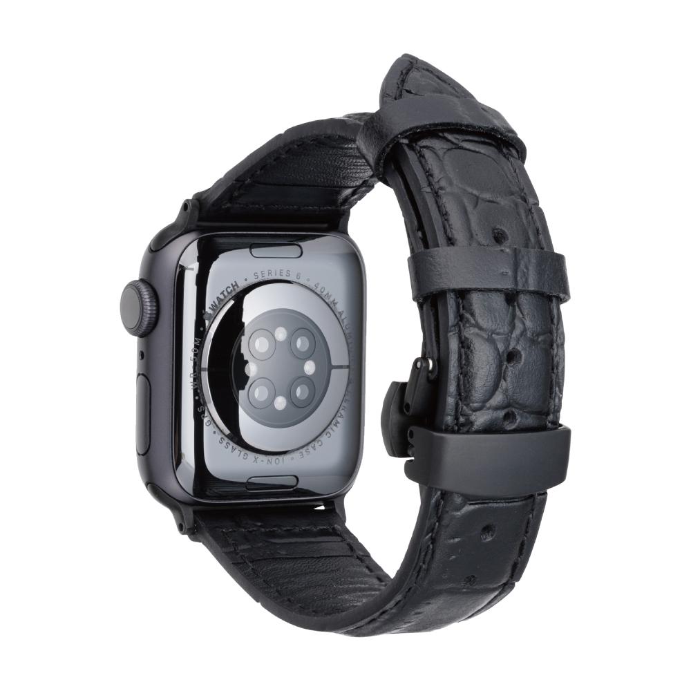 Gramas Apple Watch 42/44/45/49mm 真皮尊爵錶帶