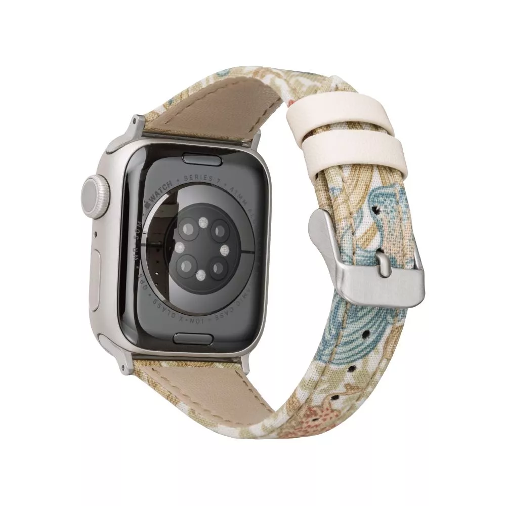 Gramas Apple Watch 38/40/41mm 仕女彩繪錶帶 BEST OF MORRIS 聯名限量款-象牙