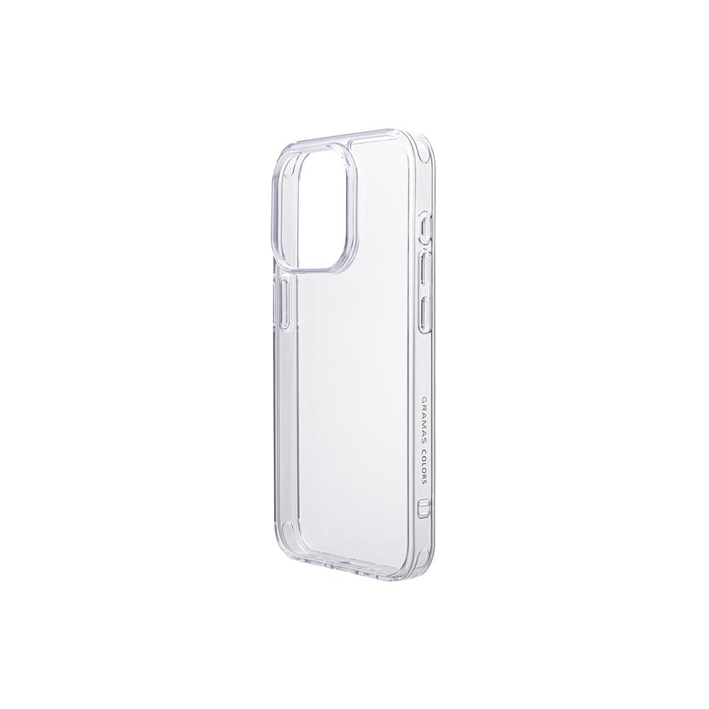 【Gramas】iPhone 15 Pro 6.1吋 Glassty 漾玻透明防摔手機殼 (透)