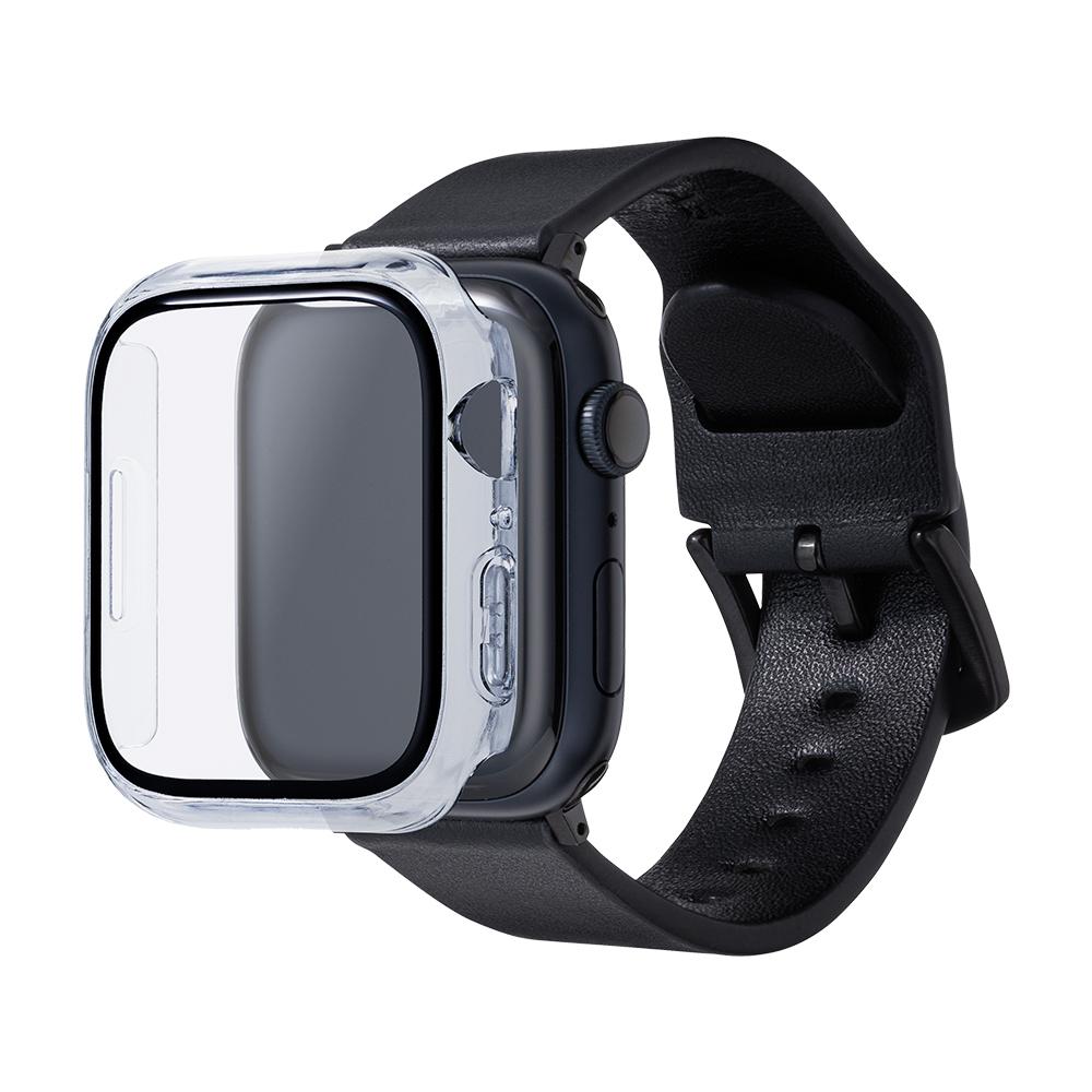 Gramas Apple Watch S9 / S8 / S7 41mm 2 IN 1 高透鋼化漾玻保護殼