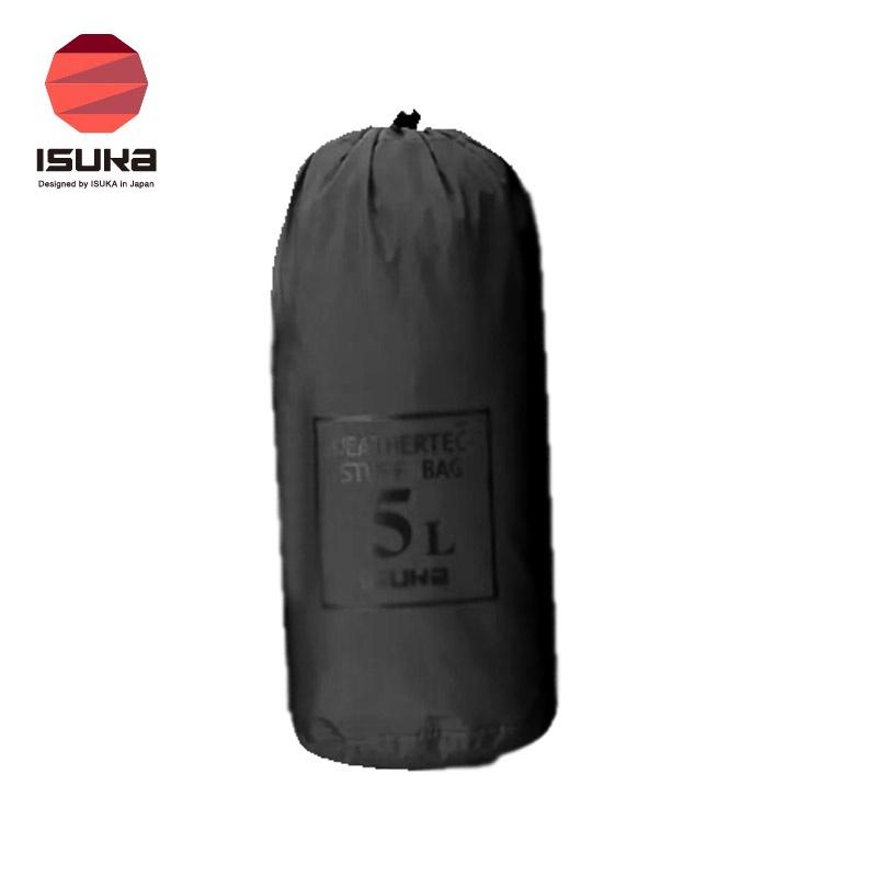 【ISUKA】WTC防水束口袋5L 黑 ISK-353201