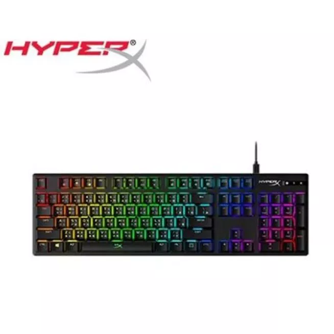 金士頓 HyperX Alloy Origins RGB 機械式電競鍵盤 青軸/紅軸 中文 (HX-KB6RDX-TW)