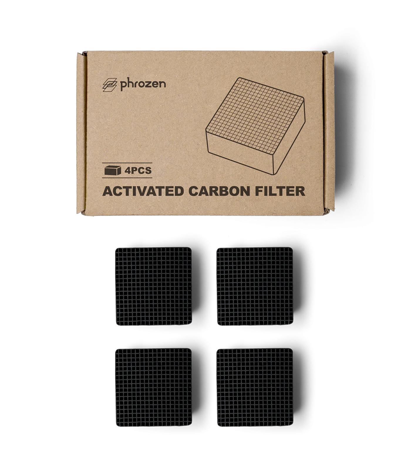 Phrozen空氣清淨機備品-活性碳濾心