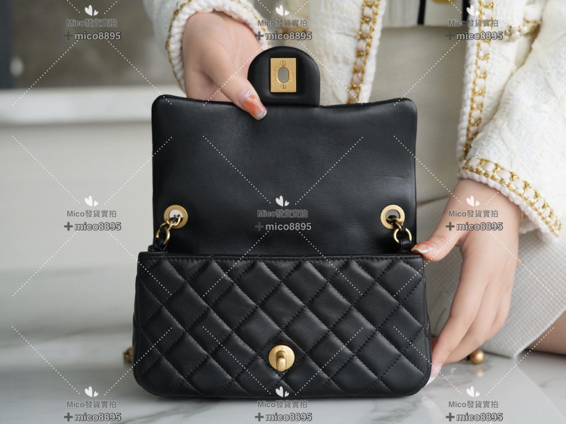 Chanel 王̆̈炸̆̈🔅 金球系列 𝐂𝐅 大𝐦𝐢𝐧𝐢金屬球 黑色 20cm