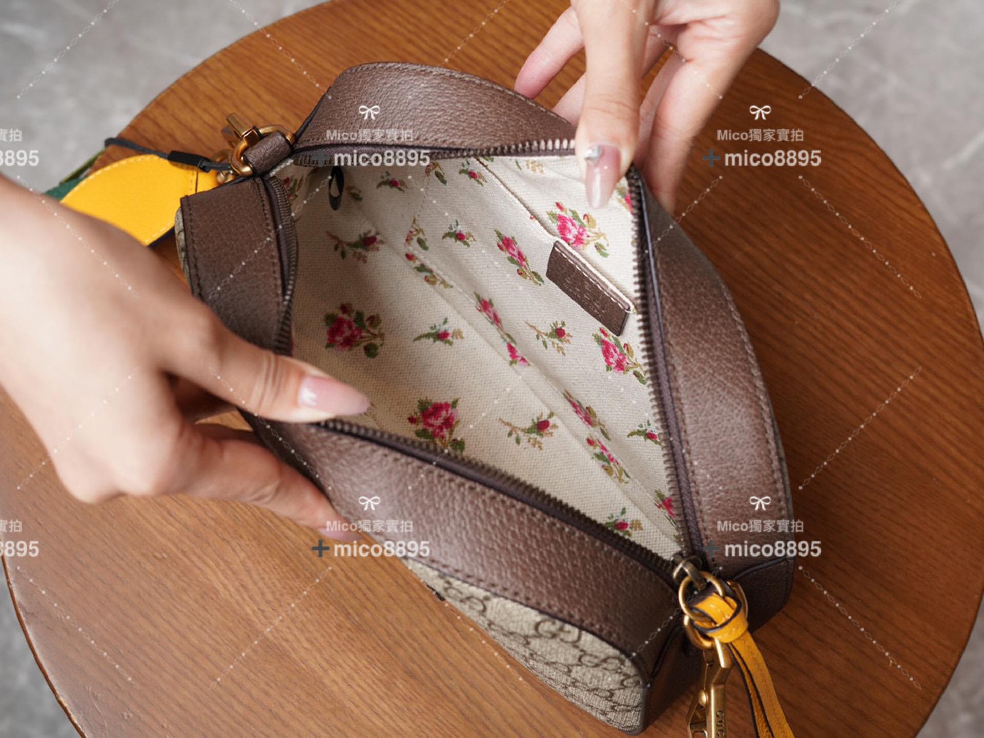 Gucci 𝐍𝐞𝐨 𝐕𝐢𝐧𝐭𝐚𝐠𝐞 𝐆𝐆 𝐒𝐮𝐩𝐫𝐞𝐦𝐞 虎頭相機包 26cm 搭配寬肩帶