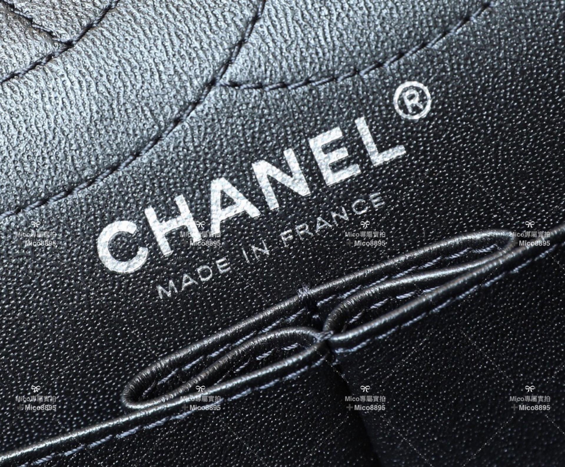 Chanel  𝟐.𝟓𝟓復刻系列◛大號 28cm 𝑺𝒐 𝑩𝒍𝒂𝒄𝒌 全黑色 槍扣