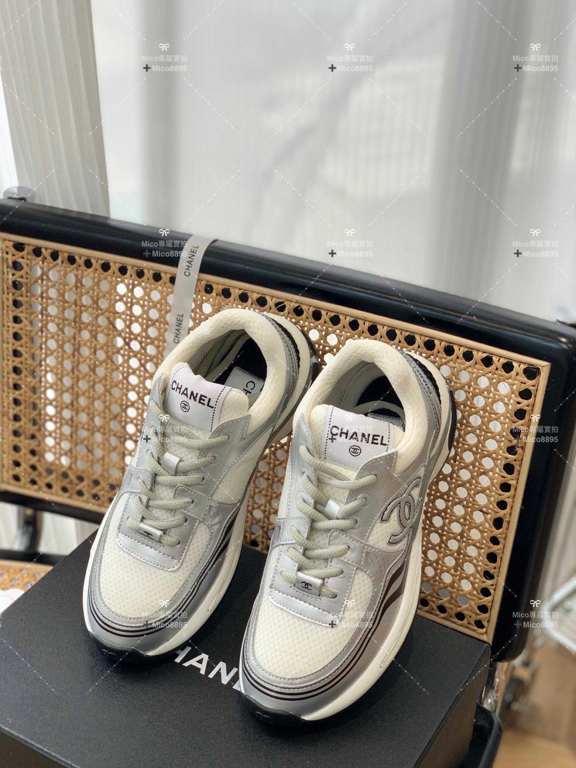 Chanel 22k 新款透氣網面運動鞋/休閒鞋 35-39