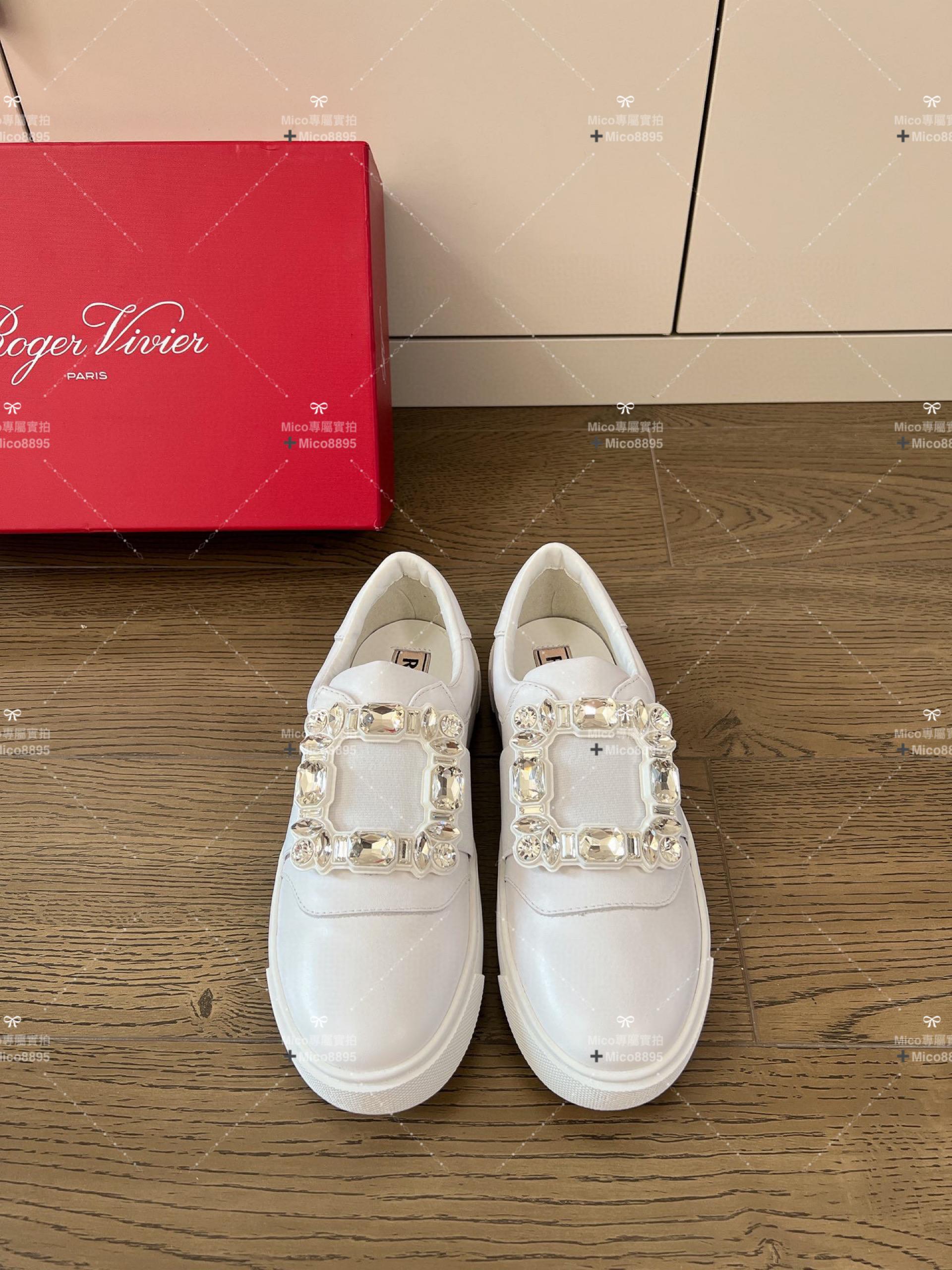 RV Roger vivier 新款樂福小白鞋 休閒鞋 35-40