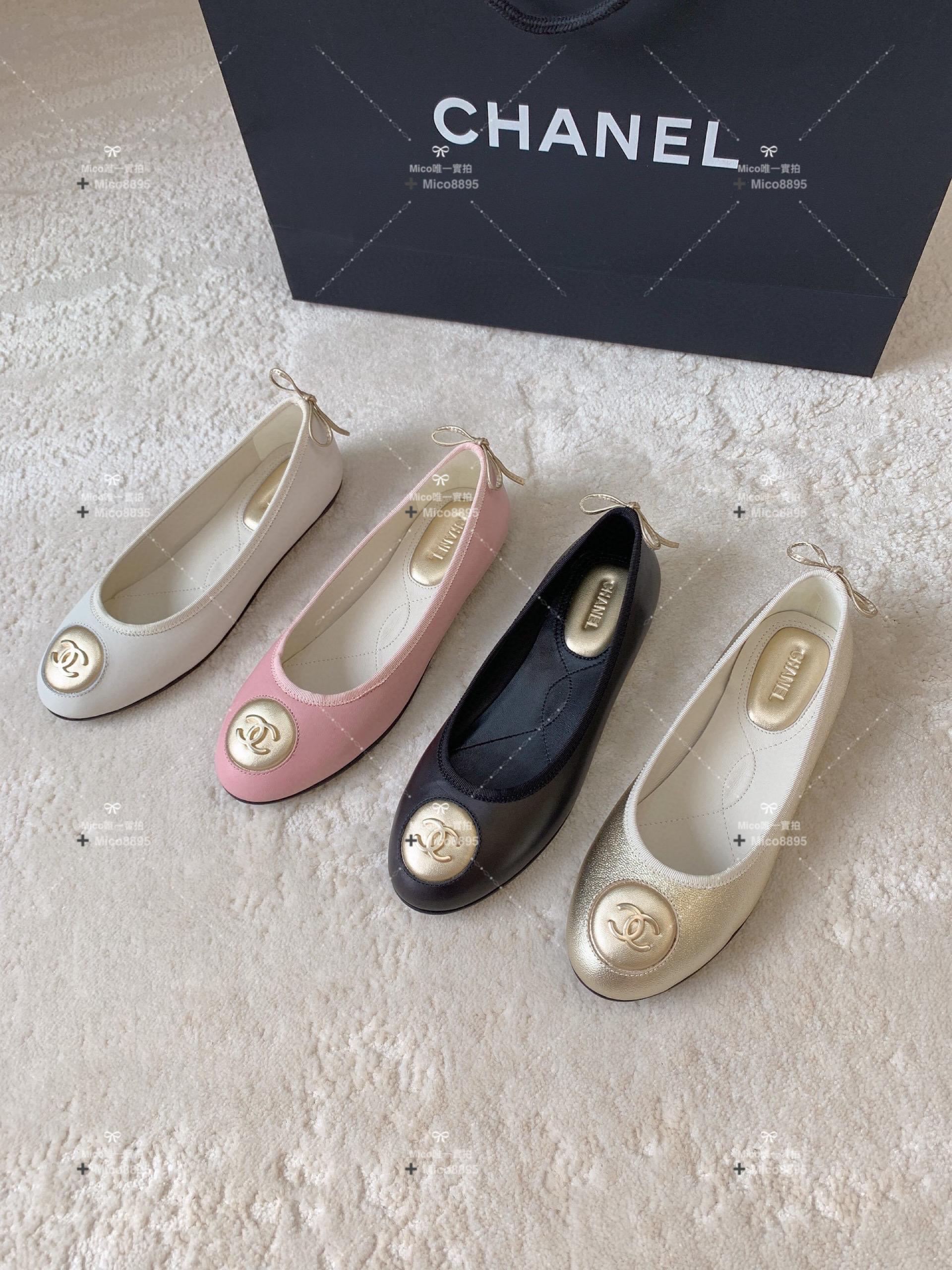 CHANEL 中古風 Vintage芭蕾舞鞋/平底鞋/娃娃鞋  35-41