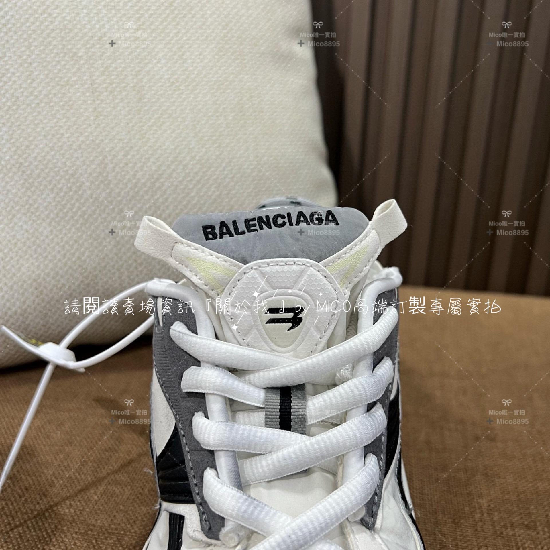 Balenciaga 23新款 Runner系列 灰白色 老爹鞋 情侶款 情侶鞋 35-46 （男碼備註）