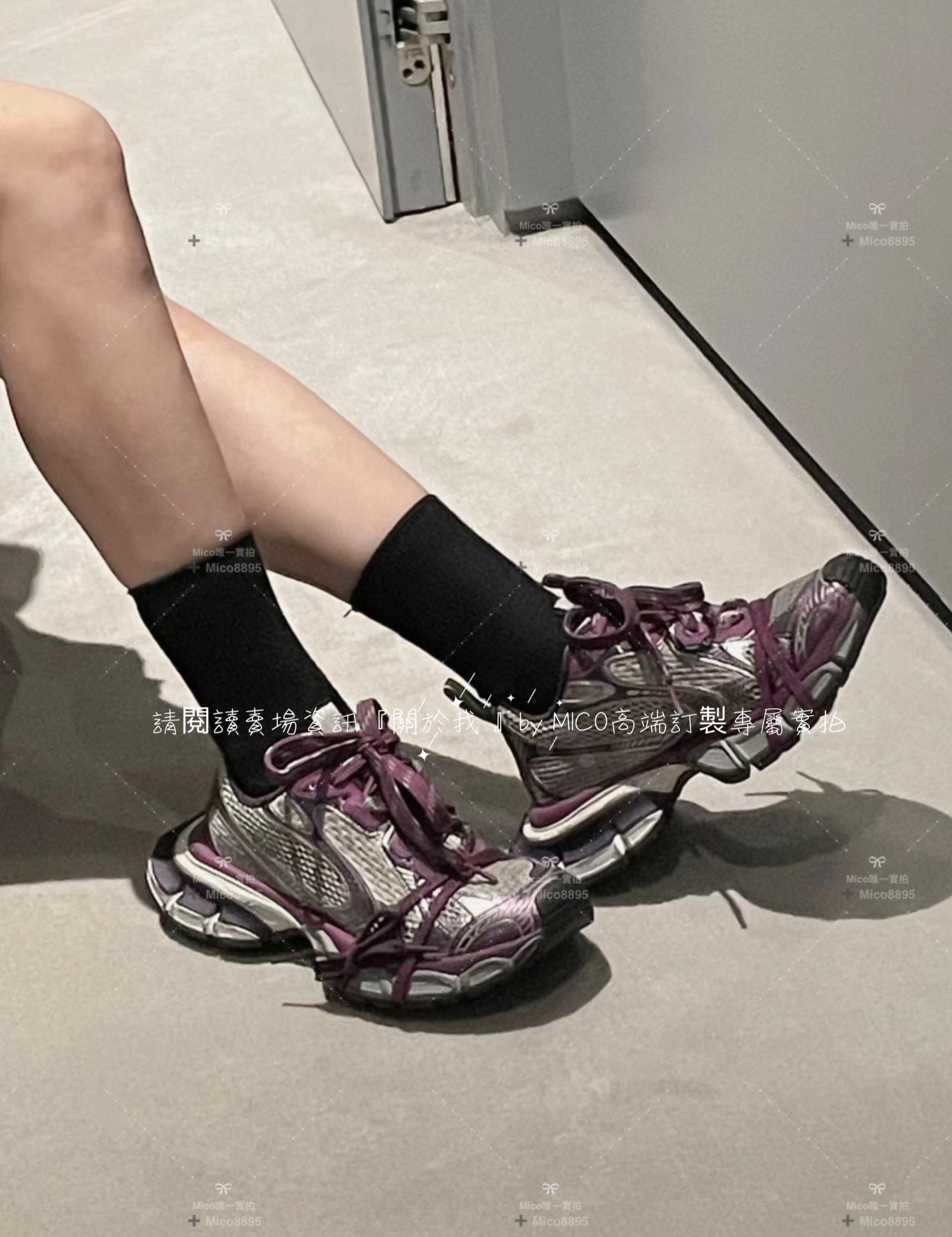 Balenciaga 3XL系列 紫色系 老爹鞋 情侶款 情侶鞋 35-46 （男碼備註）