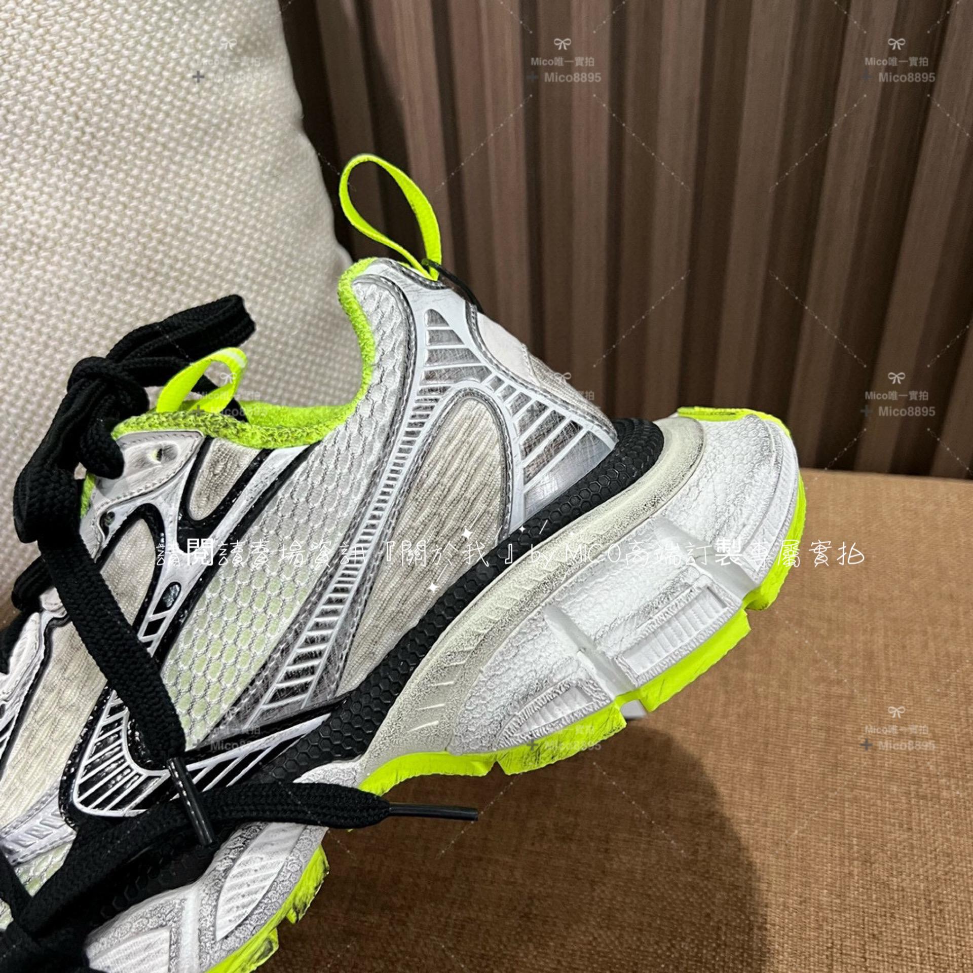 Balenciaga 3XL系列 螢光綠 老爹鞋 情侶款 情侶鞋 35-46 （男碼備註）