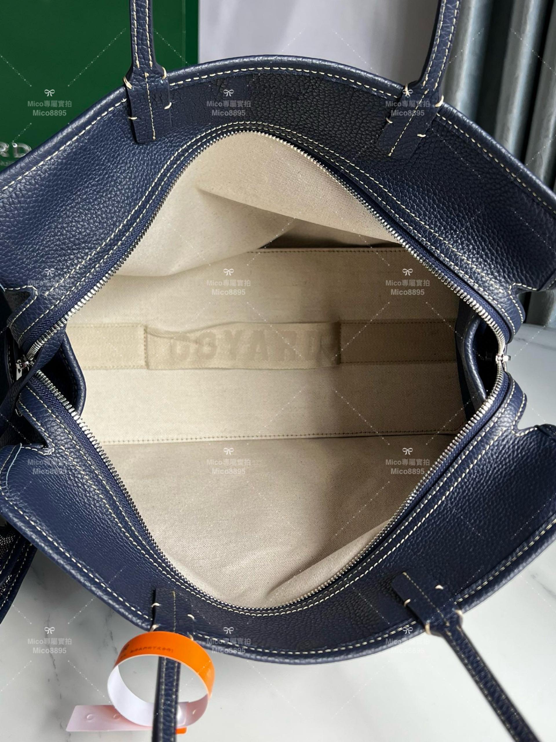 Goyard 深藍色 hardy bag 購物袋/旅行包/寵物包