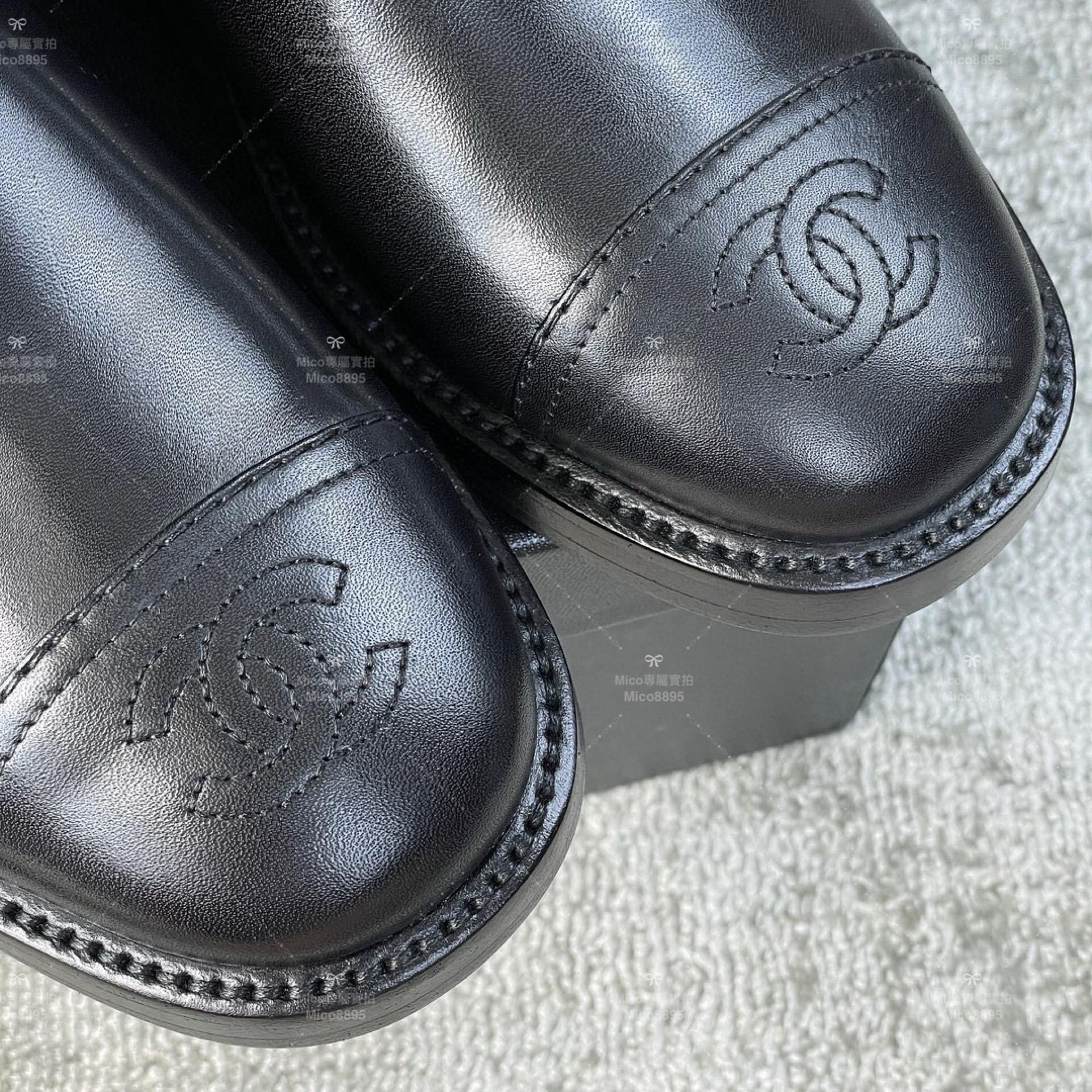 Chanel 經典耐看 英倫風格 長靴/靴子/ SIZE 35-39(可訂製40）