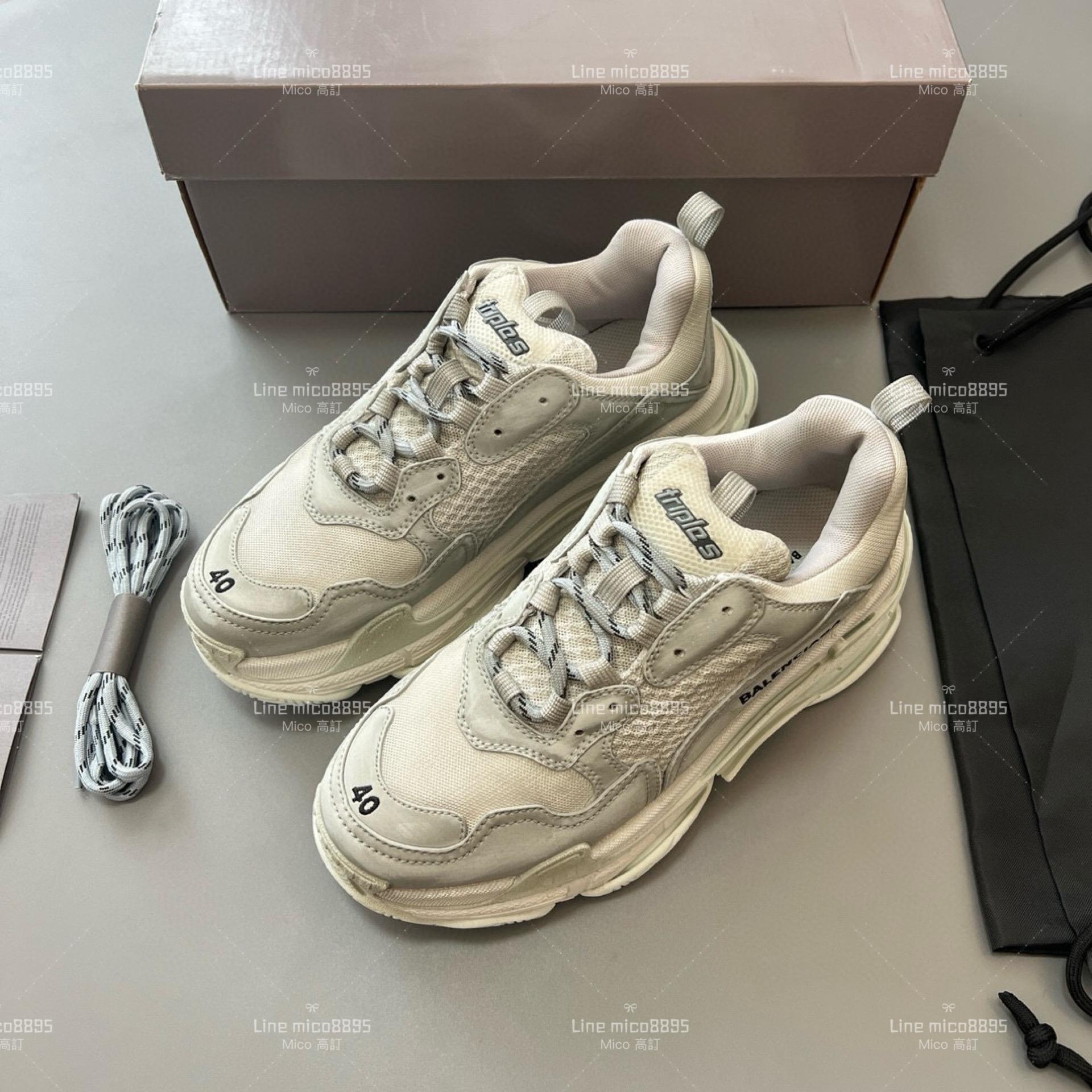 Balenciaga Triple S 一代厚底老爹鞋/休閒鞋 男女款 35-45