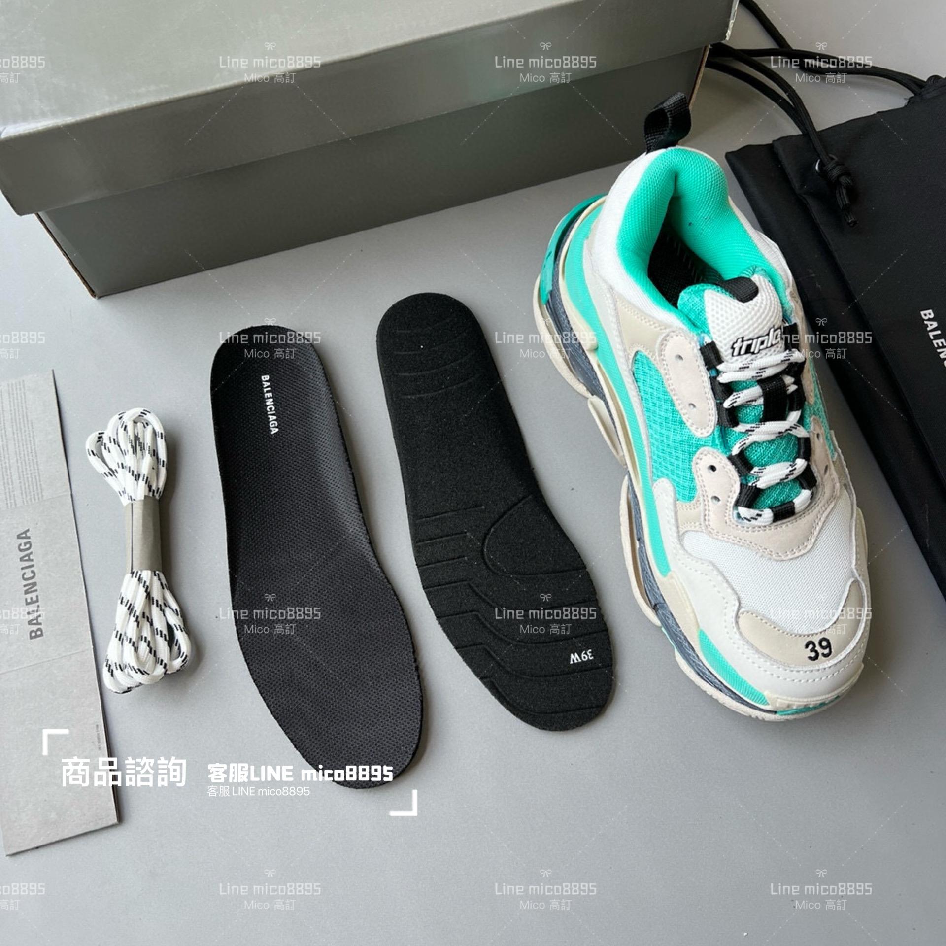 Balenciaga Triple S 一代厚底老爹鞋/休閒鞋 男女款 35-45