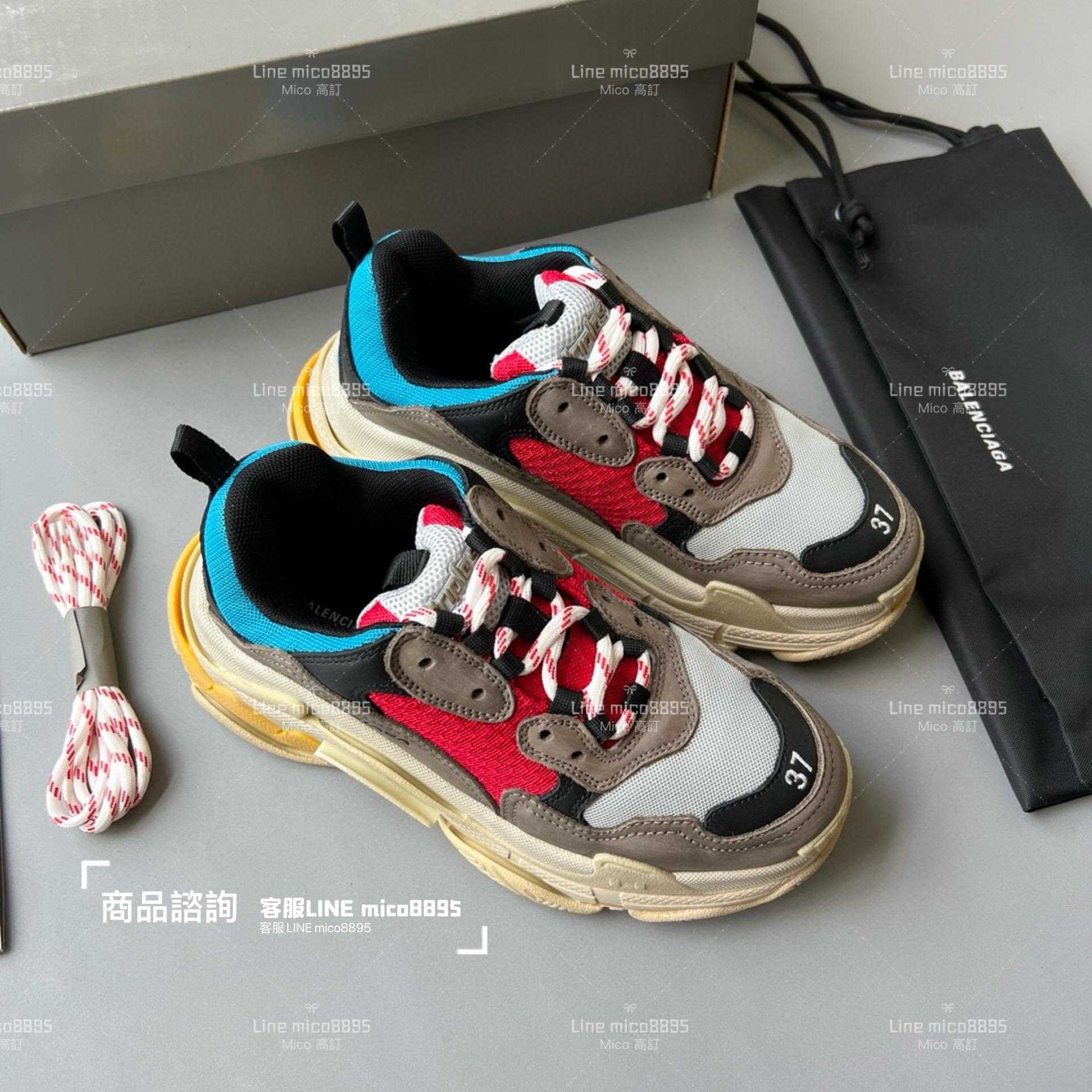 Balenciaga Triple S 一代厚底老爹鞋/休閒鞋 男女款 35-45