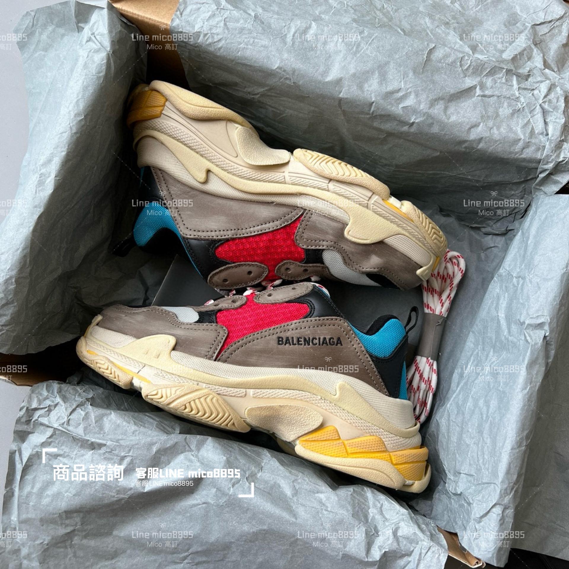 Balenciaga Triple S 一代厚底老爹鞋/休閒鞋 男女款 35-45