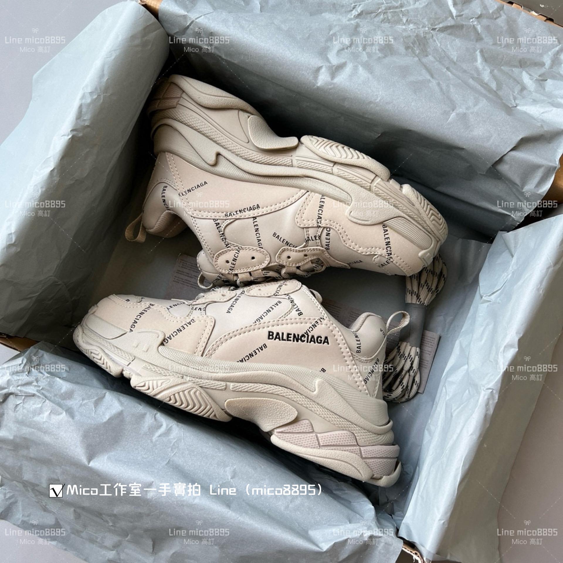 Balenciaga 滿Longo系列 Triple S 一代厚底老爹鞋/休閒鞋 男女款 35-45