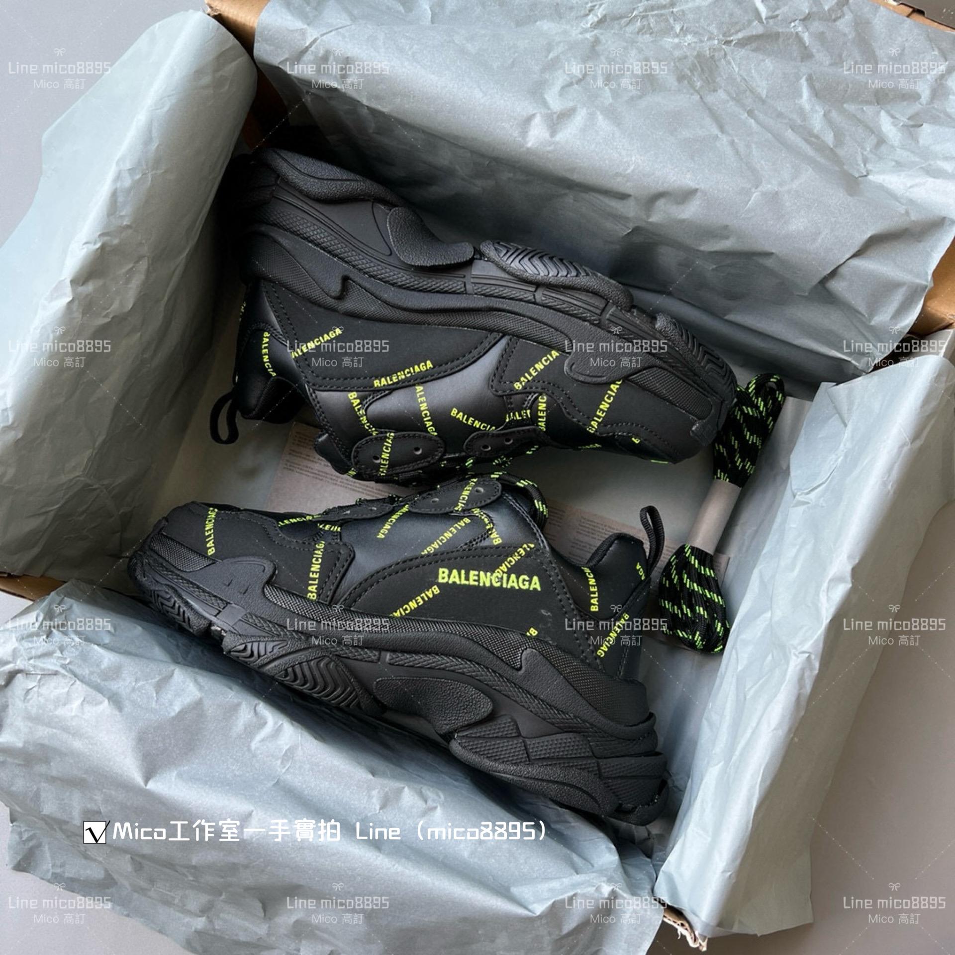 Balenciaga 滿Longo系列 Triple S 一代厚底老爹鞋/休閒鞋 男女款 35-45