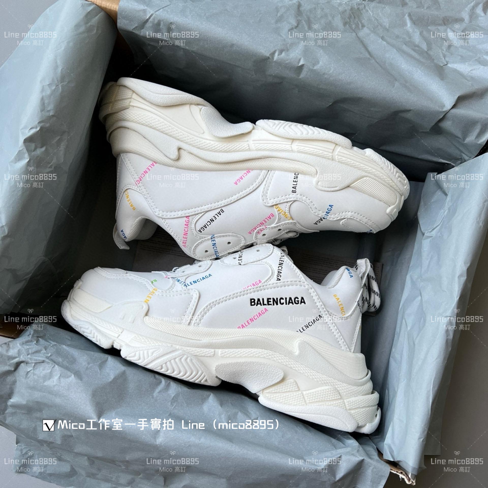 Balenciaga 滿Longo系列 Triple S 一代厚底老爹鞋/休閒鞋 男女款 35-45