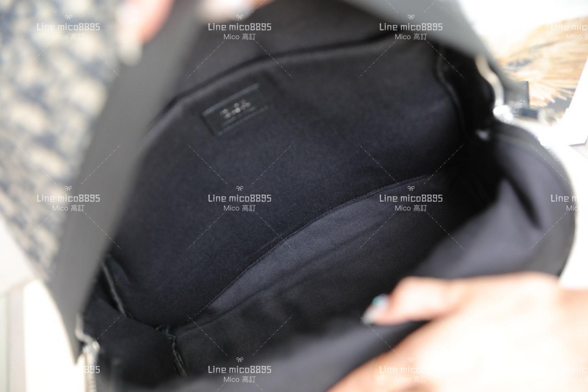 DIOR 情侶款 Oblique雙肩背包 後背包 尺寸：30x15x42cm