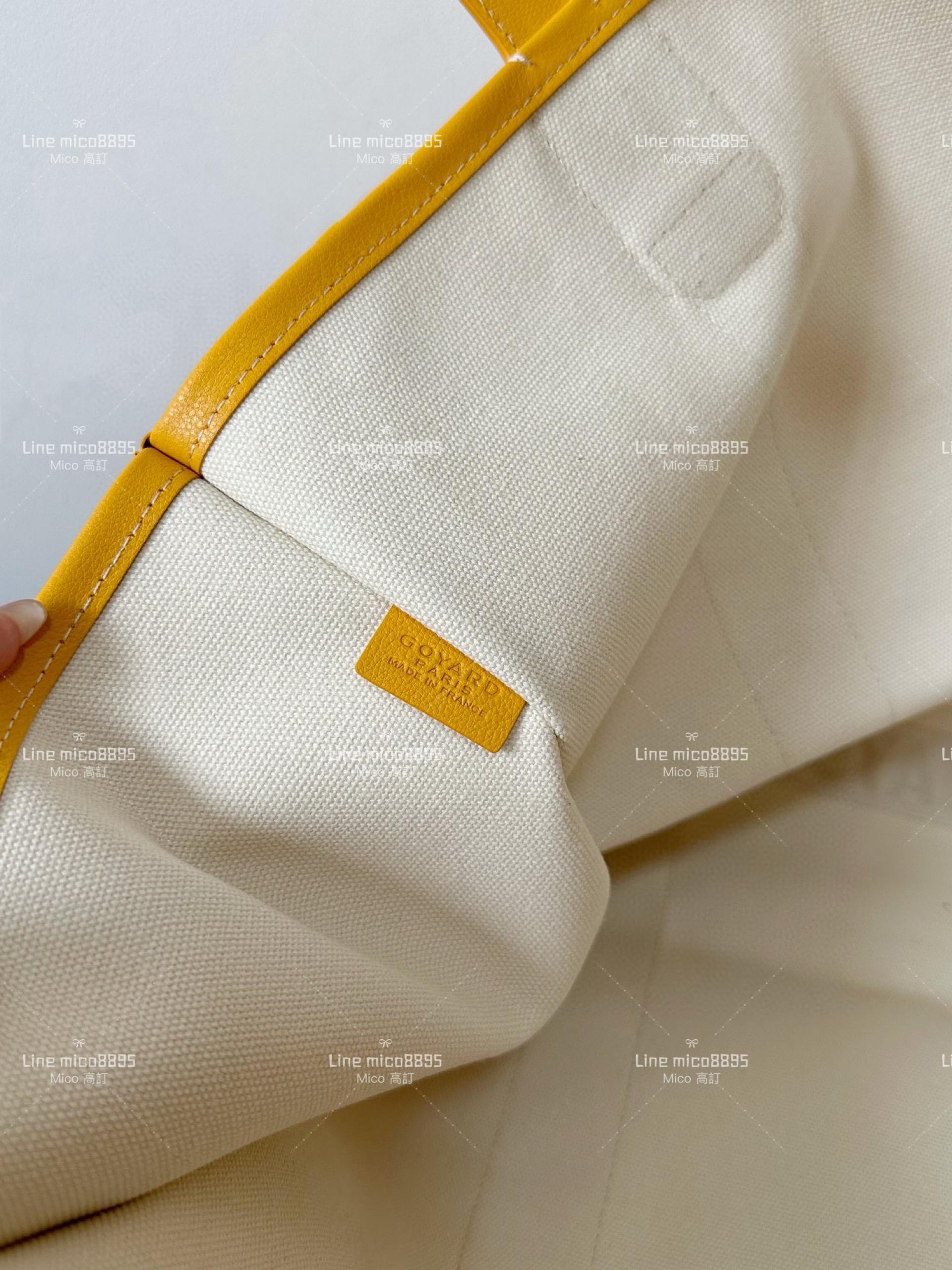 Goyard villette tote彩繪法鬥🐶托特包 黃色 寵物包/通勤包/大包 45cm