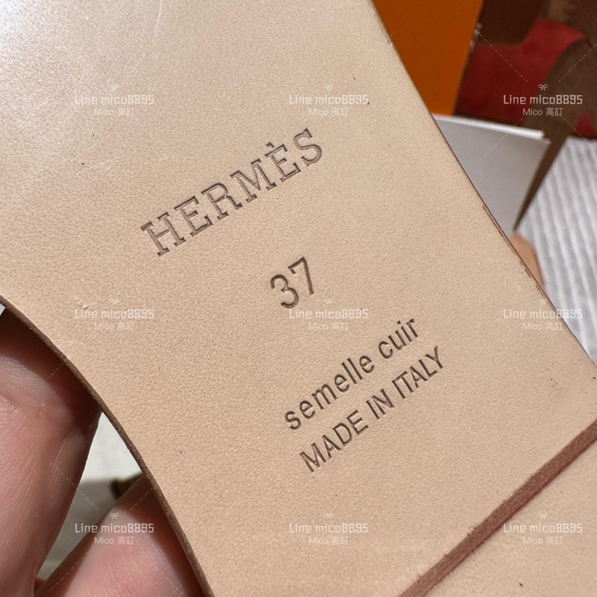 高訂款▫️ Hermes 愛馬仕 Santorini涼鞋 繫帶平底涼鞋 H涼鞋 34-40