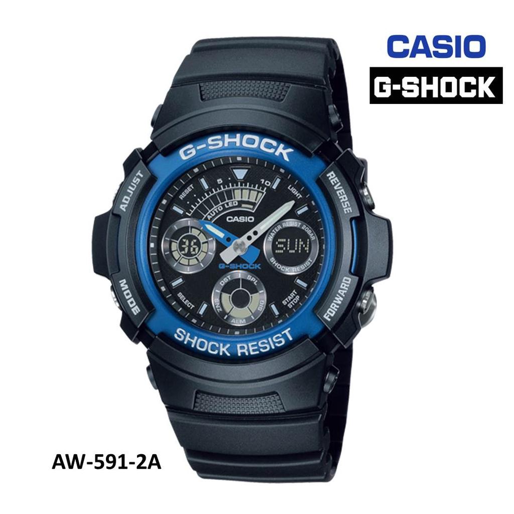 CASIO G-SHOCK專賣店 經緯度鐘錶 雙線錶 酷炫潮流 賽車錶 台灣卡西歐公司貨保固卡【↘1690】AW-591