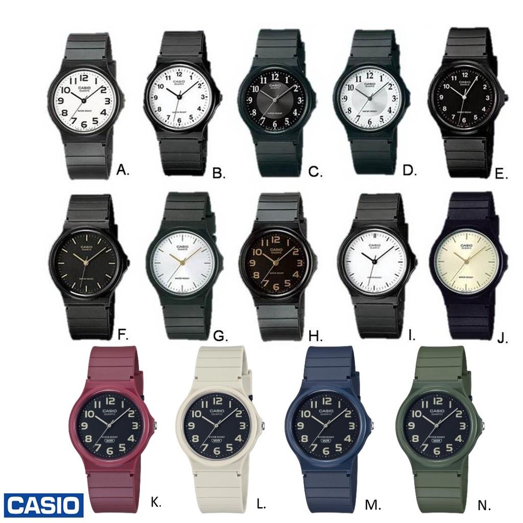 CASIO專賣店 卡西歐手錶 超薄石英錶 指針錶  簡單大方 台灣卡西歐公司貨附保固卡全省保固 學生考試專用 MQ-24