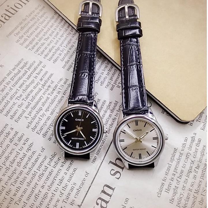 經緯度鐘錶CASIO復古皮帶錶 韓國代購熱銷品 簡潔俐落石英錶 經典氣質 時尚必備 正品 公司貨保固 LTP-V005L