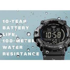 經緯度鐘錶 CASIO電子錶 大字幕 100米防水 十年電力設計 運動休閒風格 CASIO公司貨保固 AE-1500WH
