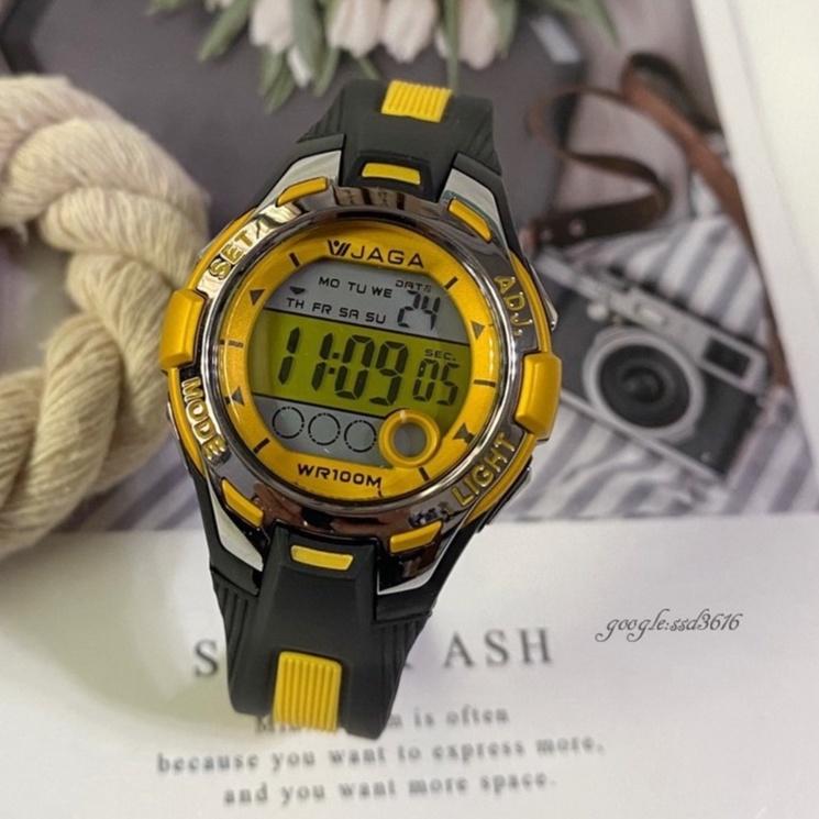 經緯度鐘錶 JAGA冷光電子錶 M998 新款 潮流 學生錶 兒童錶 運動錶 上班族 生日禮物 附包裝盒 衝評價↘