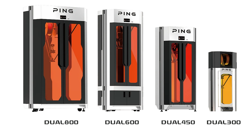 FDM型3D列印機: 品牌PING 型號[雙料系統]Dual操作教學