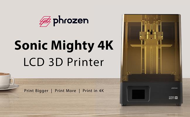 Phrozen Sonic Mighty 4K  LCD光固化3D列印機(mighty4k)