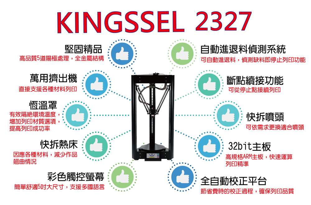 KINGSSEL 2327產品特色