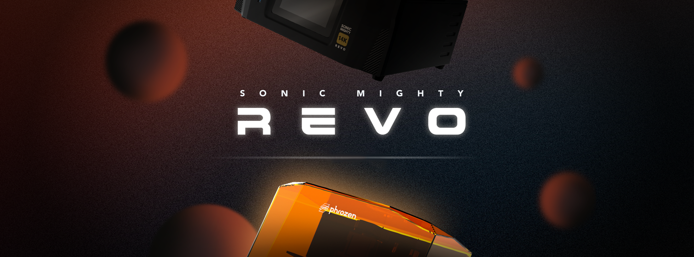 【REVO】 Sonic Mighty 14K 光固化列印機 / Sonic Mighty Revo LCD 3D Printer