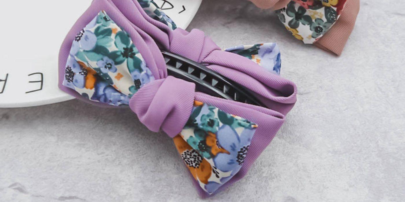 韓國進口布藝「相交夾髮飾」：打造時尚造型的必備秘籍！