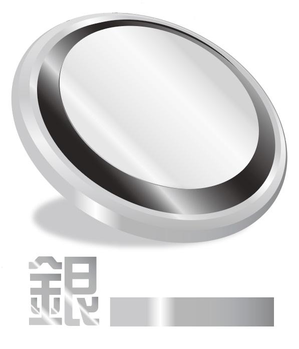 鈦合金- 三鏡鏡頭環-鈦銀