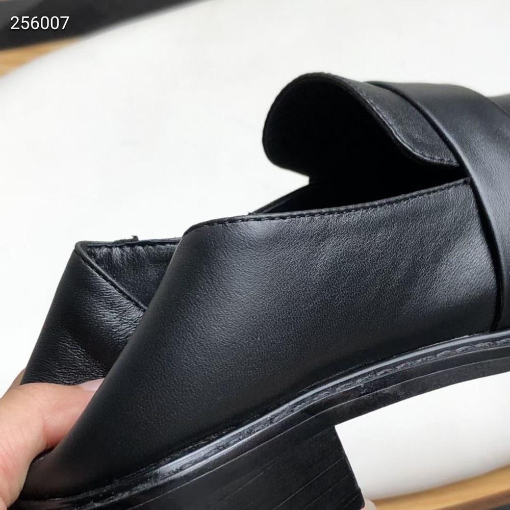 全真皮樂福鞋DANDT時尚漆皮通勤修腿尖頭樂福鞋（22 JUN SIBTTE） 同風格請在賣場搜尋-外銷女鞋