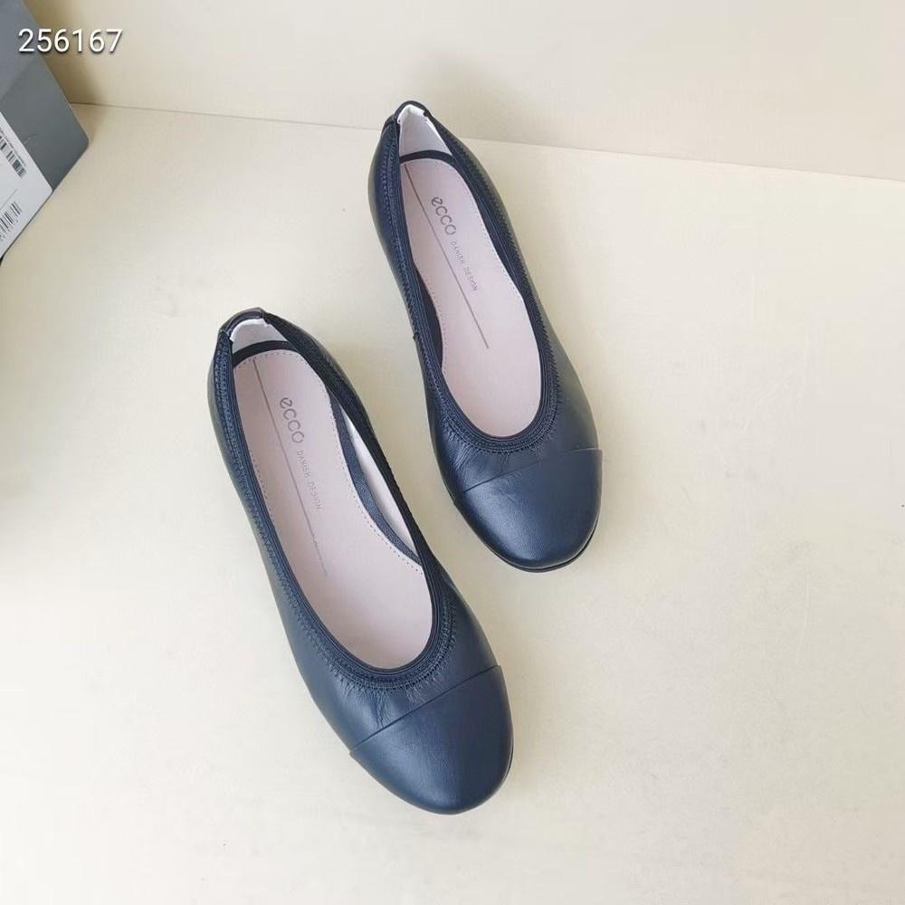 全真皮平底鞋DANDT時尚小牛皮圓頭舒適通勤娃娃鞋（22 JUN 2022290） 同風格請在賣場搜尋-外銷女鞋