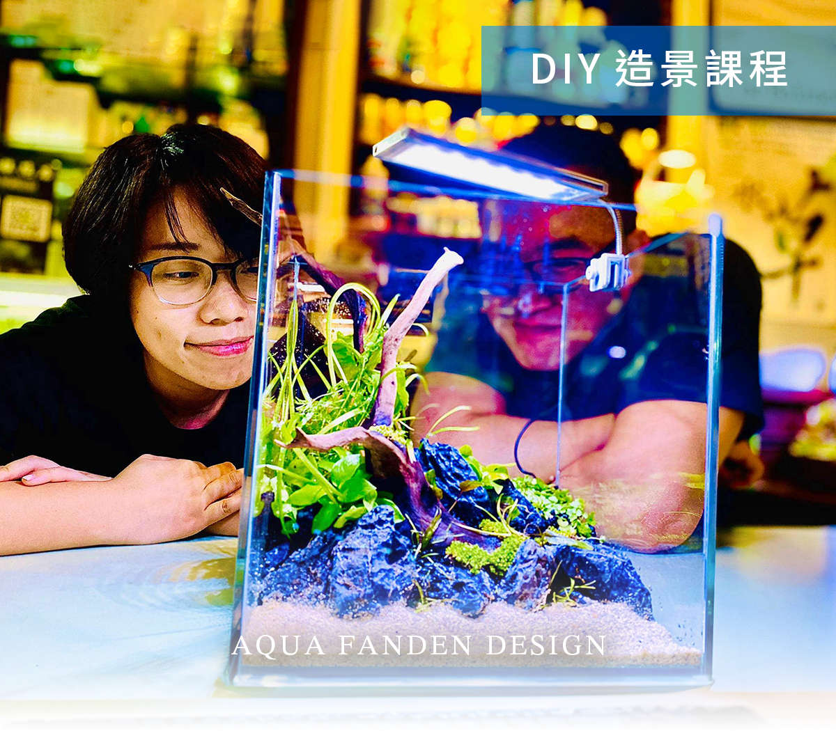 類NA風格水草造景缸 ❙ 造景DIY教室