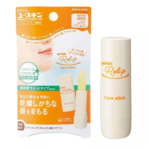悠斯晶Relip護唇膏3.5g / 潤唇蜜8g / 日本製