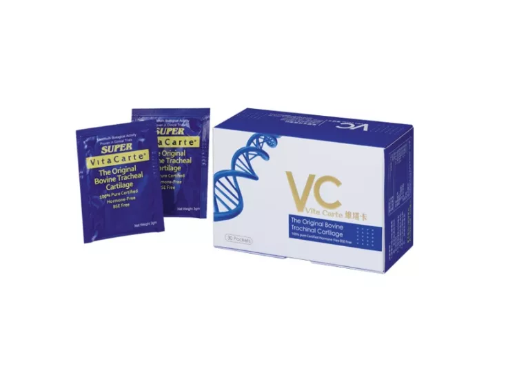 VC維塔卡粉狀食品 / Vita Carte® 100%專利小牛氣管軟骨萃取物 / 30包