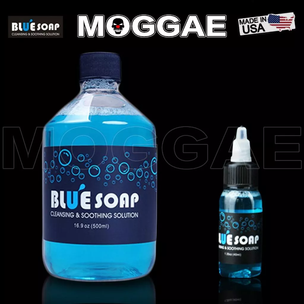 美國原廠🇺🇸BLUE SOAP藍皂原液1.35~16.9oz⚠️專業師傅請進！藍藻40~500ml刺青清潔用品 綠皂紋綉